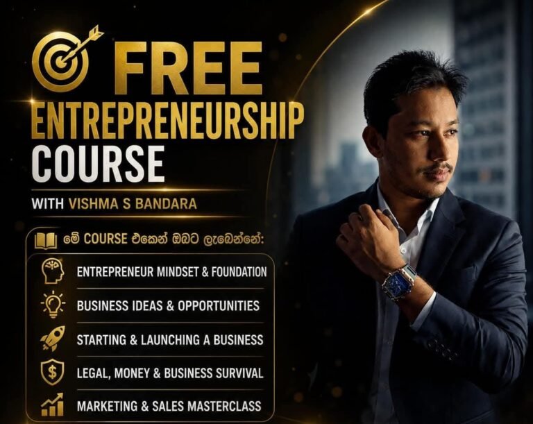 💼 Business & Entrepreneurship Development by  VISHMA S BANDARA